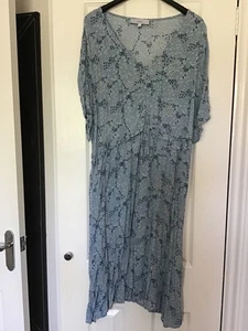 Light blue ditsy print dress by Next size 18 - Picture 1 of 2