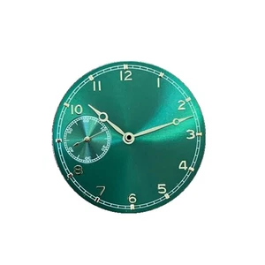 Thin Green Face 37mm Watch Dial With Hands For ETA 6497 ST3600 Watch Movement C - Picture 1 of 8