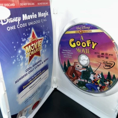 A GOOFY MOVIE DVD Walt Disney Gold Collection  Foto 1 de 3