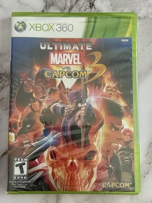 *RARE* Ultimate Marvel vs Capcom 3 Microsoft Xbox 360 BRAND NEW FACTORY SEALED - Image 1 of 2