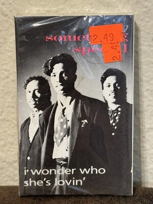 SOMETHING SPECIAL I WONDER WHO SHE'S LOVIN'  FACTORY SEALED CASSETTE TAPE - Image 1 of 4