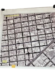 San Francisco Crime Analysis Unit Aerial Map of Union Square and Vicinity - Picture 1 of 8