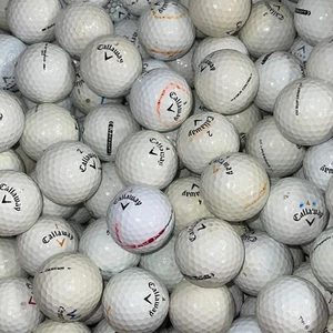 100 Callaway Assorted Mix Used Golf Balls 2A Shag AA Practice Hit-A-Way Balls - Picture 1 of 3