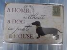 Dog House Retro Tin Metal Sign Painted Poster Wall Art Garage Collector 20-16