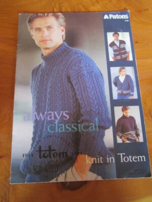 KNITTING PATTERN BOOK PATONS ALWAYS CLASSICAL  NO. 1149  GREAT **MUST SEE - Image 1 of 2