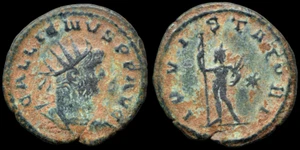 GALLIENUS Antoninianus Ancient Roman Imperial Coin (253-268 AD). Æ 22 mm. #1488 - Picture 1 of 1