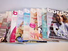 Magazines de couture de mode BURDA 2008 x 10 numéros avec motifs, instructions anglais