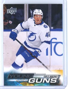 2022-23 COLE KOEPKE UPPER DECK SERIES 2 YOUNG GUNS #484 RC BASE!!A