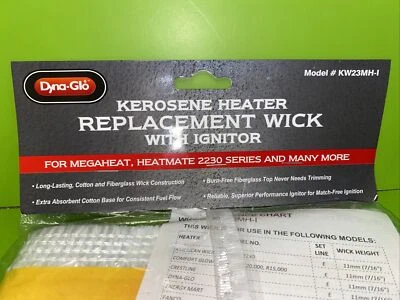 Dyna-Glo Kerosene Heater Replacement Wick with Ignitor #KW23MH-I DH-300 - Image 1 of 4