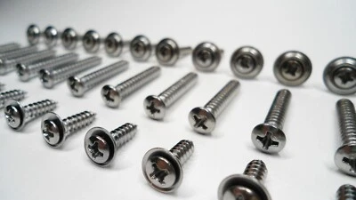 33 CHROME INTERIOR SCREWS! FOR: G-BODY MONTE CARLO SS HURST OLDS 442 REGAL ETC - Image 1 of 4