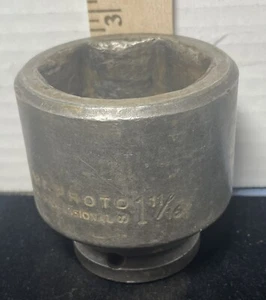 Proto 3/4” Drive Impact Socket 1-11/16” Size 6 point 07527 - Picture 1 of 3