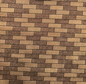 Dachdecke Stoff von Michael Miller C1227 - braun braun Dachziegel - Bild 1 von 4