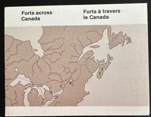 Canada stamp Booklet Pane of 10BK87 #1059a Historic Forts MNH - Picture 1 of 3