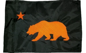 Custom California Bear Sicherheitsflagge ATV Jeep UTV KAAK Liegerad Trike - Bild 1 von 9