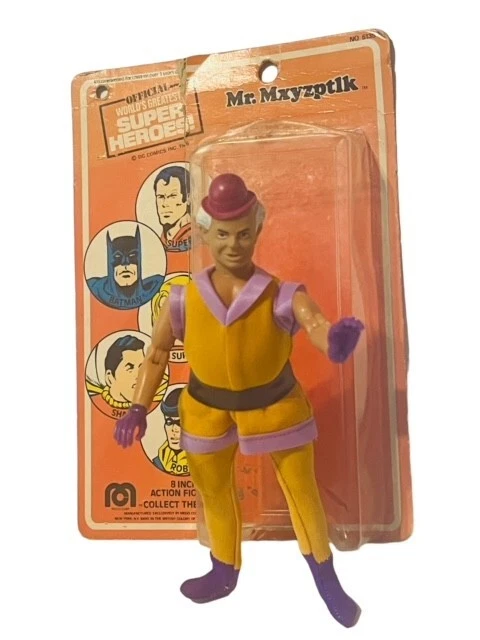 Figura Mr Mxyzptlk Mego 1978 de colección juguete DC Comics tarjeta superhéroes muñeca 8" BMC1 Foto 1 de 4