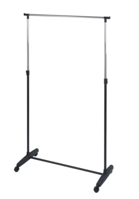 WENKO Kleider Ständer Garderoben Stangen vertsellbar Rollen Standgarderobe Mikey - Bild 1 von 4