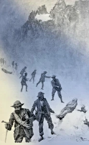 Suiza 1897 Escalada de Montaña Grenoble Briancon La Berarde El Meije - Imagen 1 de 7