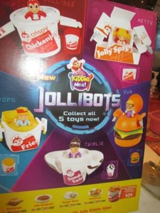 2022 Komplettsatz 5 Jollibee Hetty Yum Popo Twirlie Kiddie Mahlzeit JOLLIBOTS - Bild 1 von 8