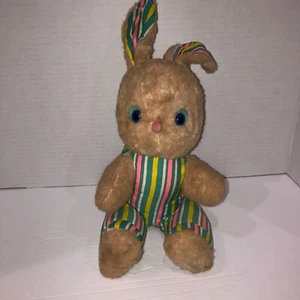 Knickerbocker Animals of Distinction 1960s Plush Bunny Rabbit  Vintage 14” - Picture 1 of 8