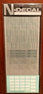 Wave Model Access. N-Aufkleber Nummernschild & Sofortbeschriftung für Autos PO-15 - Bild 1 von 2