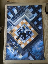 Inception (Variant) Chris Skinner - 24"x36" Screen Print Movie Poster