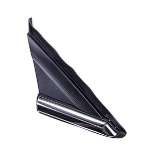 OEM NEW 2013-2020 Ford Fusion Chrome Door Frame Moulding Black RH Front A-Pillar - Bild 1 von 6