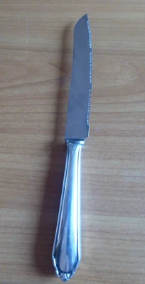 Tomatenmesser -  BSF - Besteck - Mod. 96 -  Silber 90   - sehr rar !!! - - Bild 1 von 3