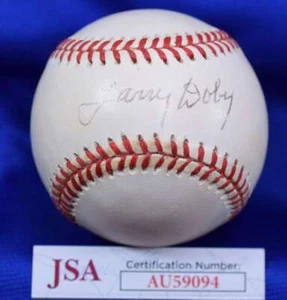 Larry Doby JSA COA Autograph American League Signed Baseball - Picture 1 of 2
