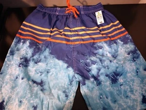NEW Quad Seven Boys Size Large (12-14) Swim Trunks Swim Shorts NWT - Picture 1 of 8