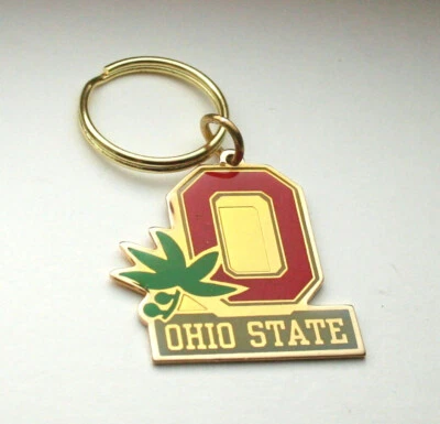 1980s Ohio State University Buckeyes Football Sports Keychain NOS New MIP - Image 1 of 3