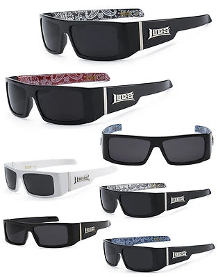 Gafas de sol LOCS rectangulares Gangster Cholo Tonos Bandana para hombre UV400 LC33 Foto 1 de 4
