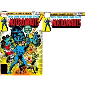 Micronauts (1979) 1 Facsimile Edition - Blank & Foil Var | Marvel | COVER SELECT - Picture 1 of 5