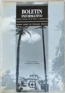 BOLETÍN INSTITUTO ANDALUZ PATRIMONIO HISTÓRICO - VER NÚMEROS DISPONIBLES Y FOTOS - Imagen 1 de 24