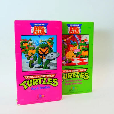 Teenage Mutant Ninja Turtles Invasion of the Turtle Snatches April Foolish VHS - Image 1 of 4