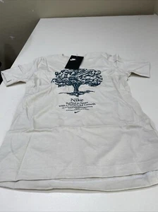 Nike Rooted In Sport KFL Light Bone Tee Cream Size S - Picture 1 of 3