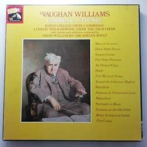 EMI 7 LP box SLS 5082 TAS: Vaughan Williams - Choral Music / Willcocks / Boult - Picture 1 of 4