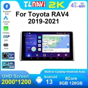 For Toyota RAV4 Android12 Car Radio Multimedia Stereo Player Unit GPS Navigation - Picture 1 of 32