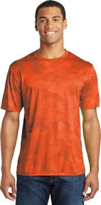 Sport-Tek ST370 Men's Dri Fit Digital Camo Performance Moisture Wicking T-Shirt - Picture 1 of 14