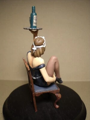 1/18 FIGURE  GIRL JEANNE  VROOM PAINTED  FOR  NOREV  AUTOART  SCHUCO  MINICHAMPS - Image 1 of 3