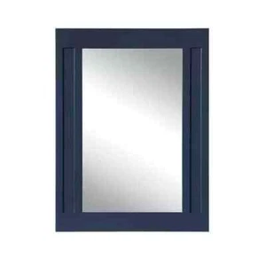 Home Decorators Aberdeen 24"x 32" Framed Wall Mount Vanity Mirror Midnight Blue - Picture 1 of 5