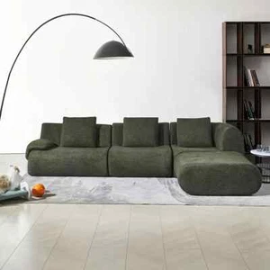 Free Combination Sofa L-Shaped Sofa Studio Couch Modern Simplicity Cloud Couch - Picture 1 of 5