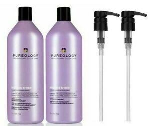 Pureology Hydrate SHEER Shampoo & Conditioner - Sealed 33.8 oz Liter Duo Set