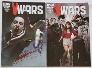 V-WARS #1 and #2 TV Vampire Ian Somerhalder 1st Appearance Luther Swann NM🔥 - Picture 1 of 1
