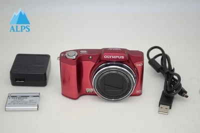 [Excellent+5] OLYMPUS SZ-11 14.0MP Compact Digital Camera Red #251023v - Image 1 of 4
