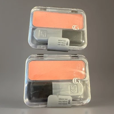 2 Covergirl Cheekers Blush Natural Rose 148 New Sealed - Image 1 of 4