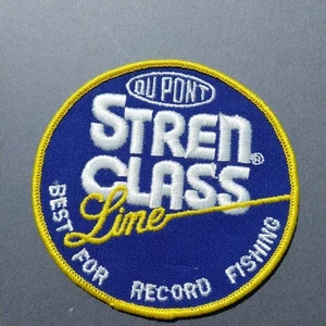 Dupont Stren Class Line Record Fishing 4" Patch - Picture 1 of 2