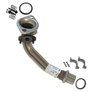 Tuyau d'échappement avant inox avec boulons compatible Prizm Corolla 1998-2002 - Photo 1/8