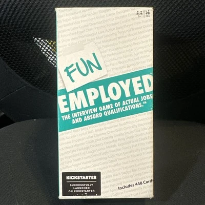 Funemployed Party Game of Actual Jobs & Unreal Qualifications Urban Island Games - Image 1 of 4