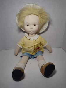 Madame Alexander Christopher Robins Filzpuppe bemalt Gesicht Stoffkörper 18 Zoll - Bild 1 von 6