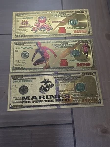 (3) $100 Federal Reverse Novelty Notes - Picture 1 of 2